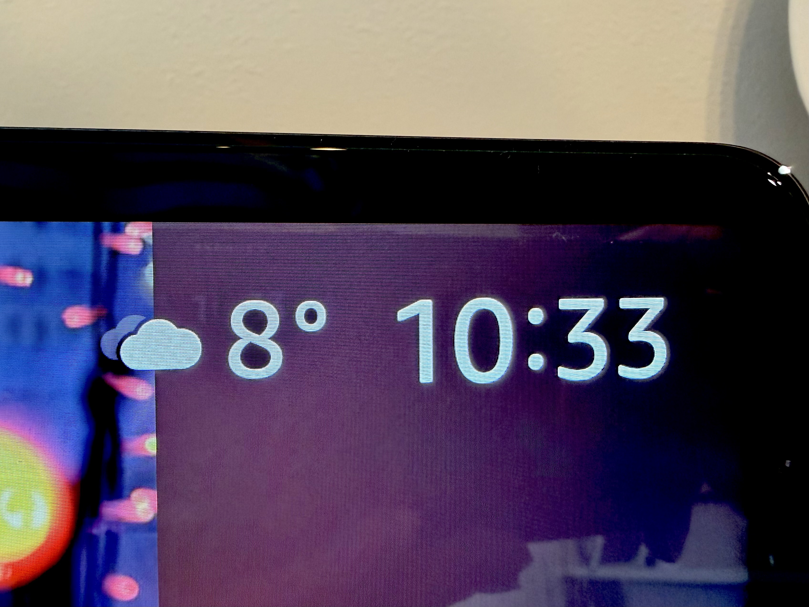 ホーム画面における日時の表示形式について